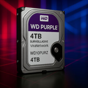 هارددیسک اینترنال وسترن دیجیتال مدل Purple WD10PURZ ظرفیت 4 ترابایت