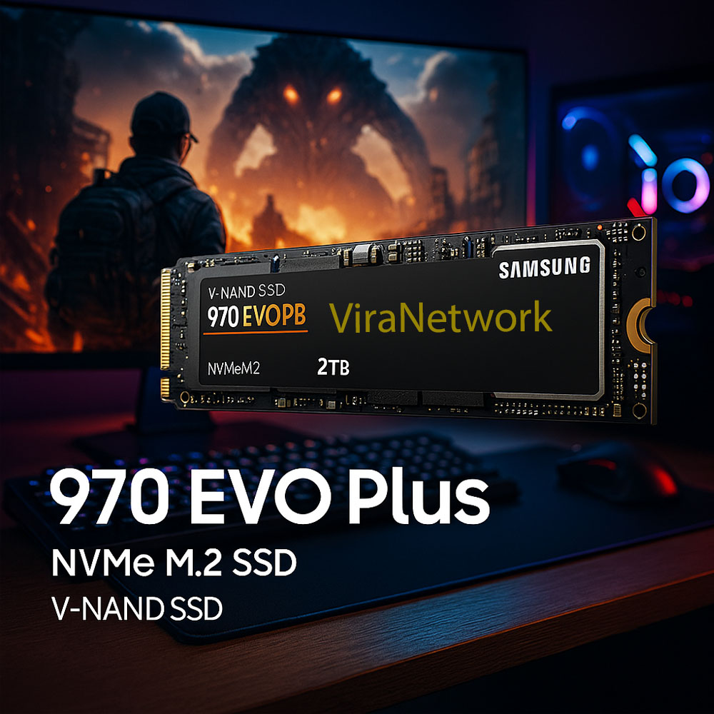 اس اس دی اینترنال سامسونگ مدل 970 EVO PLUS ظرفیت 2 ترابایت