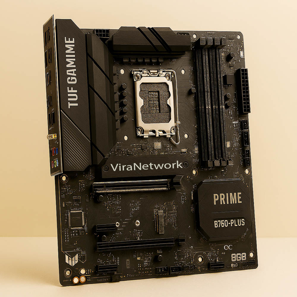 مادربرد ایسوس TUF GAMING B760-PLUS WIFI D4M.B ASUS B 660 - Image 2