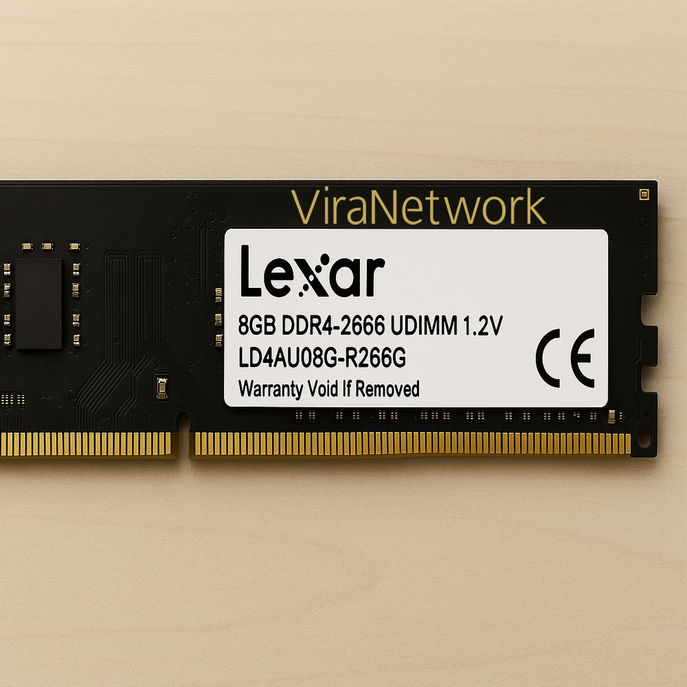 DDR4 تک کاناله 2666 مگاهرتز CL19 لکسار مدل LD4AU08G UDIMM ظرفیت 8 گیگابایت