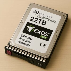 هارد دیسک اینترنال سیگیت ST22000NM001E ظرفیت ۲۲ ترابایت حافظه اس اس دی سرور